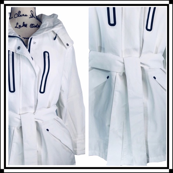 Land’s End - New Belted Hooded Squall Jacket L/P NWT - Picture 15 of 15